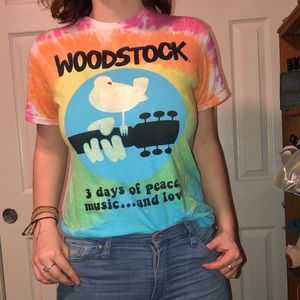 Tie-Dye Woodstock Tshirt
